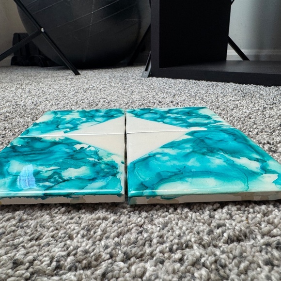 Watercolor Coasters - Picture 3 of 7